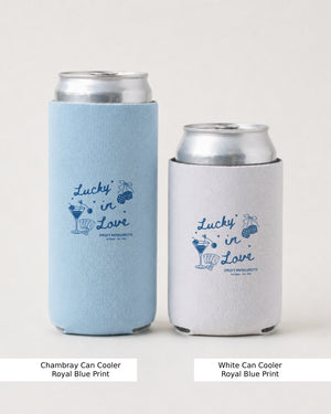 Lucky In Love Can Cooler Chambray