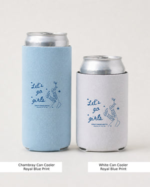 Let's Go Girls Can Cooler Chambray
