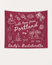 With Love from Portland Banner Crimson