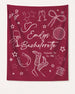 Let's Go Girls Disco Boots Banner Crimson