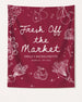 Fresh Off the Market Banner Crimson