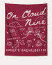 On Cloud Nine Banner Crimson