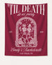 Til death do us party - Tarot-inspired Banner Crimson