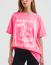 Bride or Die and Ride or Die Stripes T-Shirt Crunchberry