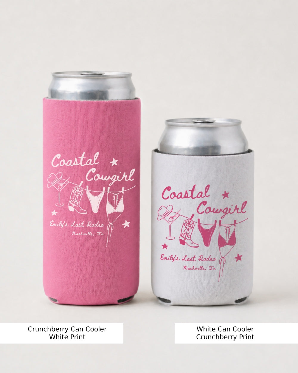 Coastal Cowgirl Can Cooler Crunchberry