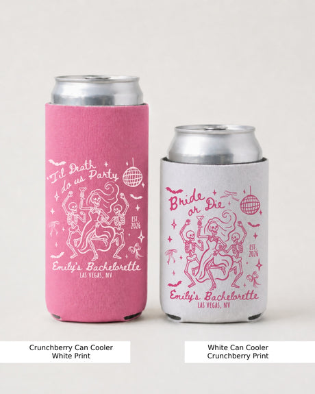 Til death do us party - Dancing Skeletons Can Cooler Crunchberry