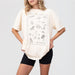 Ivory long sleeve bridal party shirt perfect for beach bachelorette weekends, coastal bach trips, or Savannah and Charleston wedding celebrations