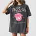 Pepper cotton bachelorette shirt with Disco Cowgirl and Nashville bride design for the maid of honor or bridal party to wear