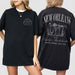 Customizable black cotton shirt for a New Orleans bachelorette party, Mardi Gras bride celebration, or girls trip to NOLA