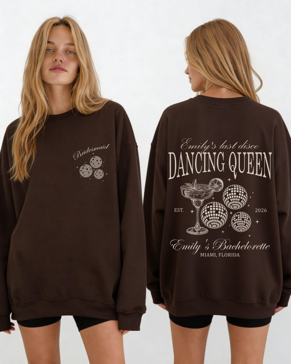 I Found My Honey Honey Sweatshirt Dark Chocolate