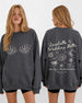 Seashells & Wedding Bells Sweatshirt Dark Heather
