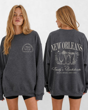 New Orleans Sweatshirt Dark Heather
