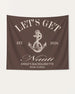 Let's Get Nauti Banner Espresso