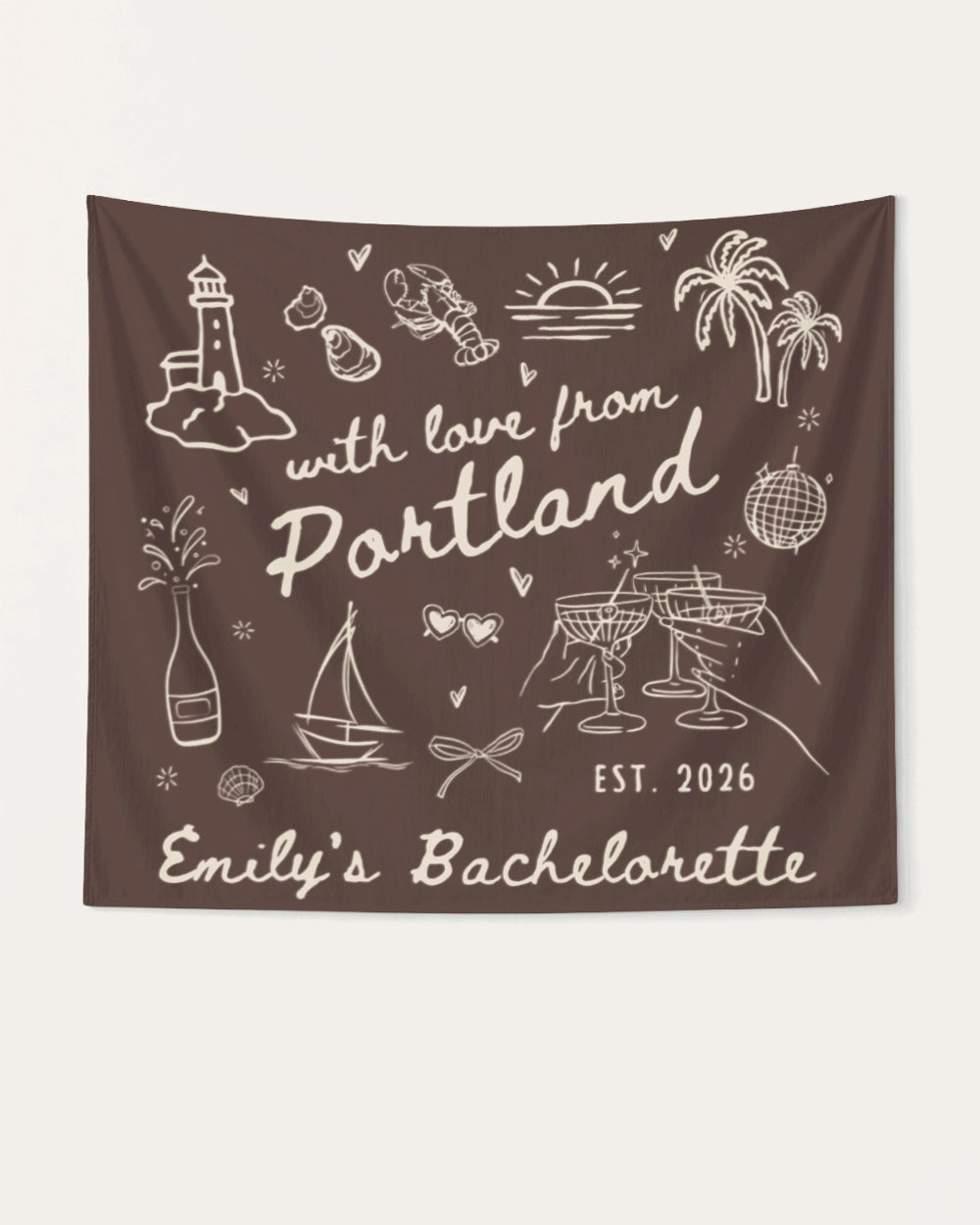 With Love from Portland Banner Espresso