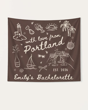 With Love from Portland Banner Espresso