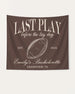 Last Play Before the Big Day - Football Banner Espresso