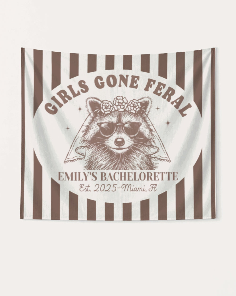Girls Gone Feral Banner Espresso