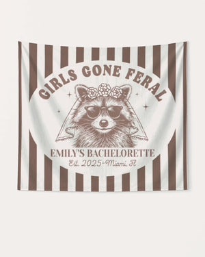 Girls Gone Feral Banner Espresso