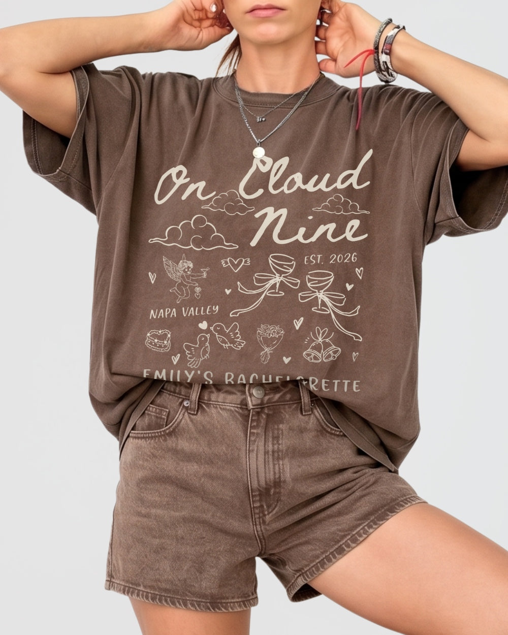 On Cloud Nine T-Shirt Espresso