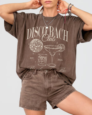 Disco Bach Club Party T-Shirt Espresso