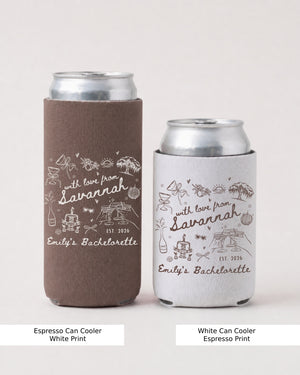 With Love from Savannah Can Cooler Espresso