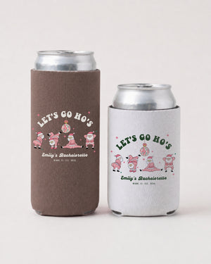 Let's Go Ho's Can Cooler Espresso