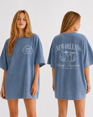 New Orleans T-Shirt Blue Jean