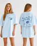 Kiss the Miss Goodbye Disco T-Shirt Chambray