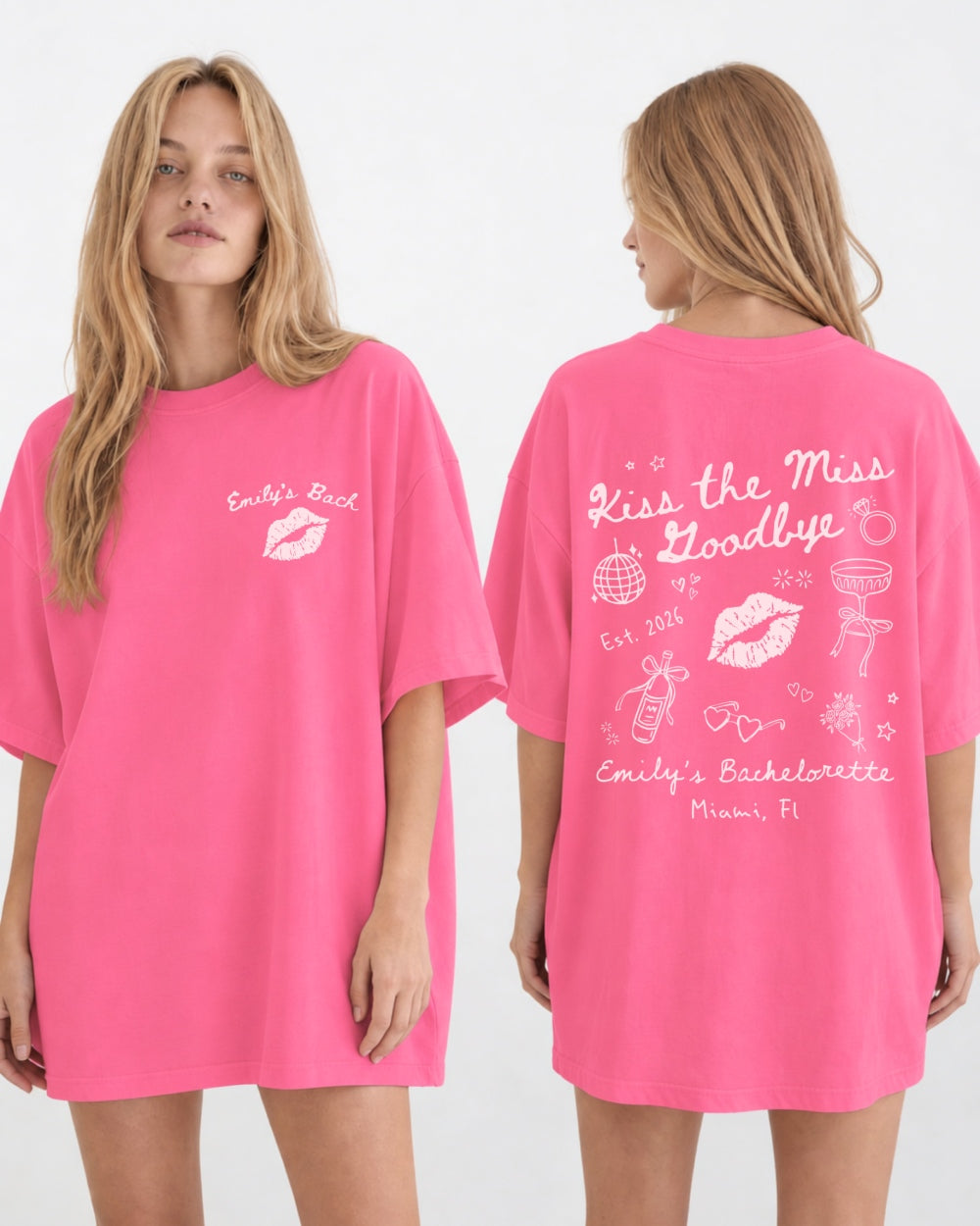 Kiss the Miss Goodbye Disco T-Shirt Crunchberry