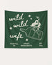 Wild Wild Wife Cowgirl Tequila Banner Hemp