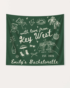 With Love from Key West Banner Hemp