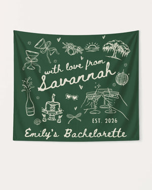 With Love from Savannah Banner Hemp