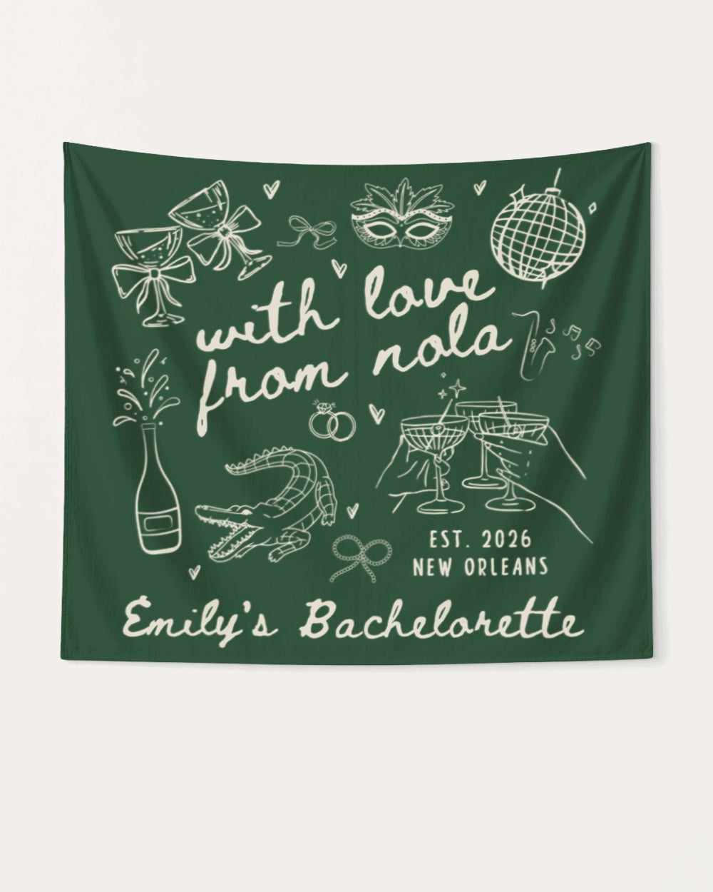 With Love from Nola Banner Hemp