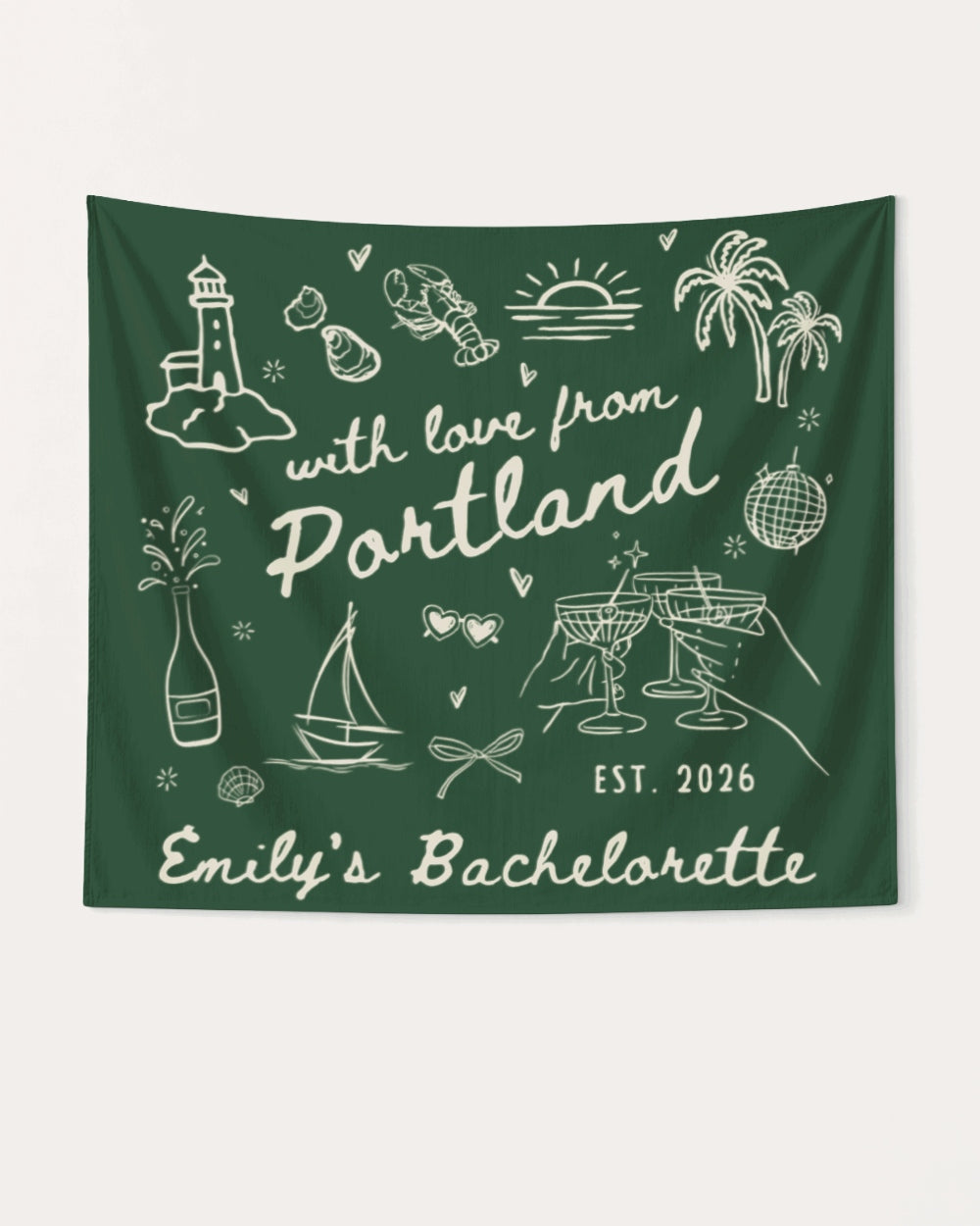 With Love from Portland Banner Hemp