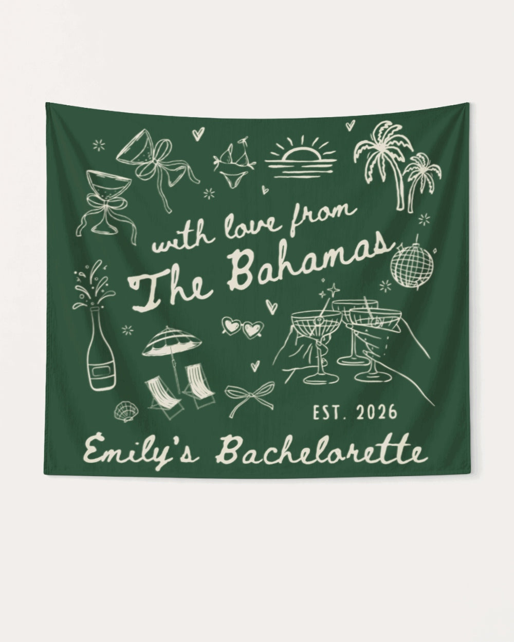 With Love from The Bahamas Banner Hemp
