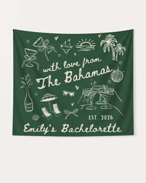 With Love from The Bahamas Banner Hemp