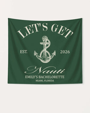 Let's Get Nauti Banner Hemp