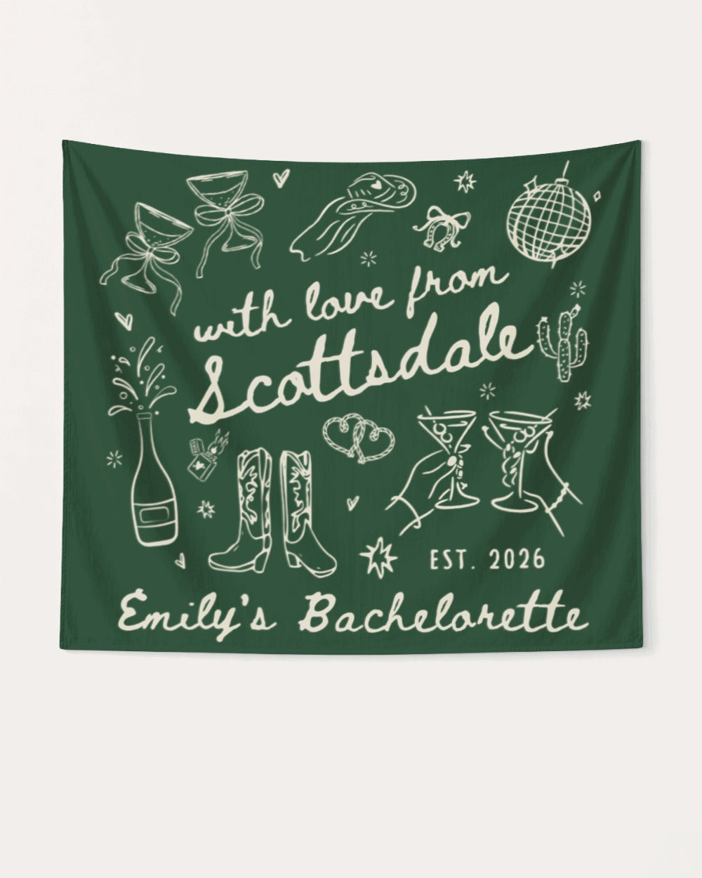 With Love from Scottsdale Banner Hemp