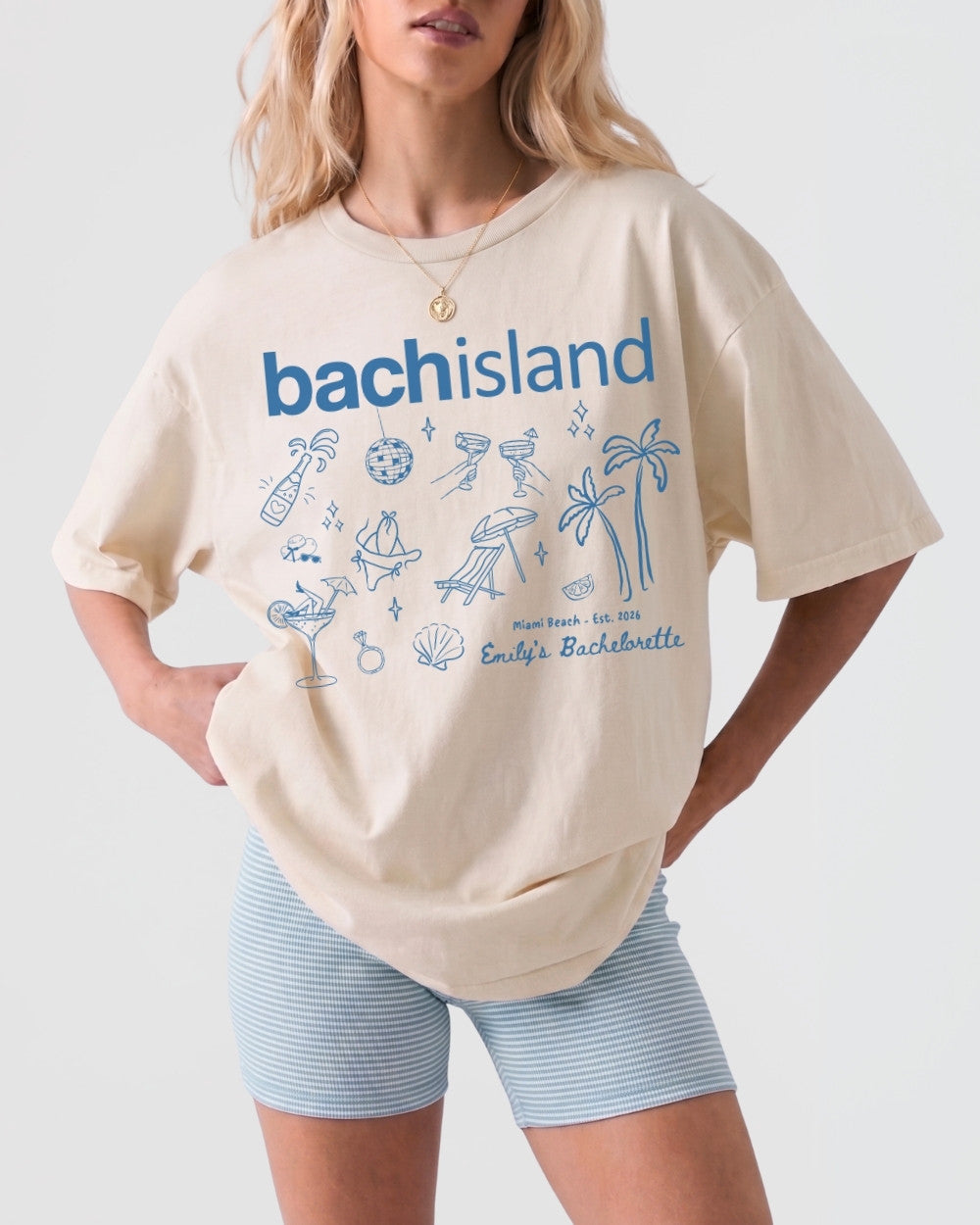 Customized BachIsland Bachelorette T-Shirt