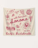 With Love from Sonoma Custom banner for wine bachelorette parties and bridal crew photos