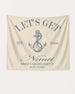 Let's Get Nauti Banner Ivory