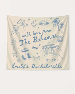 With Love from The Bahamas Banner Ivory