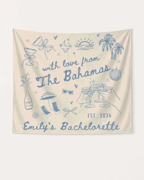 With Love from The Bahamas Banner Ivory