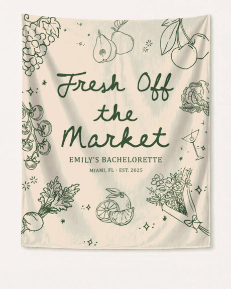 Fresh Off the Market Banner Ivory