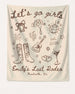 Let's Go Girls Cowgirl Party Banner Ivory