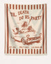 Bride or Die and Ride or Die Stripes Banner Ivory