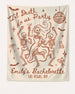 Til death do us party - Dancing Skeletons Banner Ivory