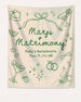 Margs & Matrimony Banner Ivory