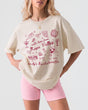 Gift idea for the Napa bachelorette crew: whimsical sketch-art tee personalized with bride name, year, and destination. A keepsake the whole wine-country party will want to keep wearing.
