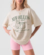 New Orleans Girls Club T-Shirt Ivory